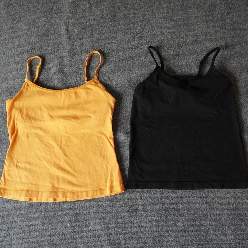 Route 66 & Gap Body Camisole Tank Tops Set Medium Sleeveless Cotton Blend